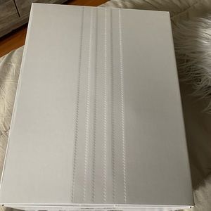 NWT- orange IVY PARK slides .